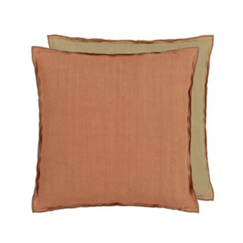 Brick & Turmeric Pillow